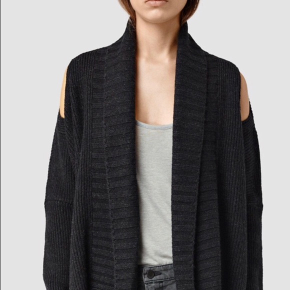 all saints open cardigan